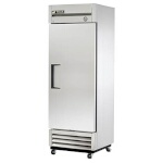 True T-19-HC - Refrigerator, one-section, (1) solid door, stainless steel front